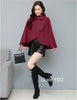 Women's Woolen Shaw Coat Autumn Winter Korean Version Short Ladies Jacket Temperament Elegant Femme Woolen Outerwear