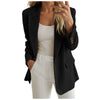 Corduroy Women Business Casual Suirt Jacket Long Sleeve Notched Lapel Casual Work Suit Jackets Light Jackets For Women Plus Size