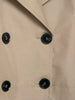 autumn product women's classic double-breaked lapel simple short trench coat casual coat