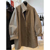 Blazer Women's Niche Design Lace-up Retro Loose Blazer Coat