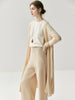 100% Cashmere Knitwear Women Long Cardigan Sweater Open Stitch Casual Simple Long Cardigan Coat Spring Autumn Winter Long Shawl