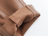 Women's Faux Leather Pants High Waist Straight Leg Trousers Female Streetwear Stylish Stretch Pencil Pants