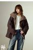 Women Coats Winter Oxford Fabric 3-in-1 Protection Cashmere-like Thickened Warm Plush Cotton Coats