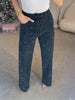 Women Jeans Straight Diamonds Pants Stretch High Waist Washed Mom Jeans Y2k Streetwear Trousers Vintage Denims Streetwear