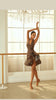 Adult Latin Dance Dress Clothes Leopard Dress for Women Sexy Rumba Cha Cha Tango Dance Skirt Performance Practice Dancewear