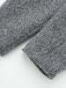 Women With Pockets Grey Front Zipper Jackets Vintage Lapel Neck Long Sleeves Female Chic Lady Outfits
