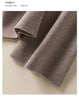 Thick Warm Knitted Casual Chic Basic Soft Elastic High Waist Women's Pants Korean Straight Ankle-Length Pants For Women