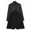 Women's Suit Jackets Autumn Loose Long Sleeve Stand Collar Single Button Coat Casual Chic Female Office Lady Outerwear Tops