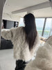 Women Autumn Furry Sweater Coat Single Button Design Knitted Warm Coat Thick Cardigans Clothes Tops For Women Sweater