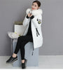 Parkas Women Winter Jacket Coat Hooded Fur Collar Outwear Female Parka Thick Cotton Padded Female Overcoat
