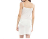 SuyaDrea Women's Silk Viscose Knit Slip Dress, Scoop Neck Spaghetti Strap Mini Underskirt, Lightweight Anti-Chafing Inner Dress