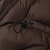 High Collar Puffer Women's Winter Coat Drawstring Waist Cinched Padded Jacket Thick Loose Casual For Ladies Streetwear Parka