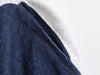 Women 2 Piece Set Denim Pullover Sweatshirts & Vintage High Elastic Waist Trousers Feamle Chic Lady Pants Set