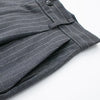 Women's High Waist Striped Straight Leg Pants Vintage Zipper Loose Solid Color Pants Office Casual Women's Pant