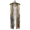 Sparkly Wing Fringe Tassel Patchwork Shawl Women Vintage Cosplay Cape Ponchos Bohemian Cardigan Cloak Boho Capes Streetwear