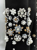 High Street Designer Party Vestido Women's Formal Long Sleeve Beaded Long Maxi Dress