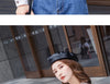 Spring Autumn Short Jeans Jacket For Women Casual Loose Long Sleeve Denim Coat Ladies Single Breasted Jeans Outwear Tops