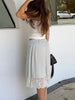 Lace Patchwork Satin Lace Up Shorts Women Sexy Hollow Out High Waist Drawstring Half Pants Wide Leg Trousers Chic Lady Partywear