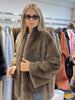 Women Thick Faux Fur Coat Lapel Hidden Button Loose Elegant Lady Outerwear Female Street Warm Commute Overcoat