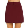 Size 1XL-5XL Womens Casual Solid Tennis Skirt Yoga Sport Active Shorts Skirt Lightweight And Breathable Short Dress