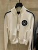 High Street Spring Designer Jacket Women's Stand Collar Sequin Embroidered Baseball Jacket