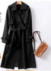 Women's High-quality Temperament Commuting Loose Casual Korean Style Coat Over the Knee Women's Coat