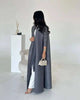 Solid Color Cardigan Long Robe Folded Windbreaker For Women Loose Casual Coffee Long Coat 2DB2952