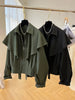 Niche Cloak Shawl Coat Women Spring and Autumn Loose Casual Jacket High End Short Jacket Coat