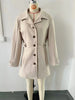 Autumn/Winter Women's Casual Coat Flattering Loose-Fit Notched Lapel Single-Row Multi-Button Mid-Length Wool Blazer