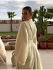Boho Vacation Kaftan Dress For Women Long Sleeved Dress With Belt Elegant Conservative Gowns Women's Clothes