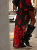 Camisoles Mesh Patchwork Prints Sheer Irregular Hemline Chic Sheath Women Dresses Sexy Club Streetwear Female