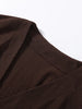 Women's Trousers Sets V-neck Crinkle Wave Texture Lace Up Tops High Waist Straight Trousers Street Office Lady Partywear