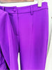 High Street Designer Runway Women's Waistband Slim Fit Blazer Suit Pants Set 2pcs