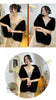 Elegant Faux Fox Fur Shawl Women Scarf Collar Winter Warm Cape Wedding Solid Pashmina Plush Wrap