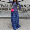 Casual Long Sleeve Women Gowns Dress Perspective Splicing Slim Long Dresses Elegant High Neck Long Sleeve Evening Dress