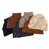 Pullover Scarf Knitted Cashmere Shawl Winter Scarves False Collar Coat Bib Warm Turtleneck Slit Jumper Shawl for Women