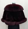 White Fur Shawl Jacket Women's Autumn Winter Faux Mink Fox Fur Dress Cheongsam Cloak Coats Thicken Warm Short Outwear