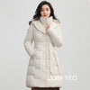 Women's Down Cotton Jacket Korean Version Versatile Lady Cotton Padded Outerwear Slim Temperament Ladies Winter Parka Coat