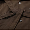High Street Brown Belted Trench Coats Women's Loose Lapel Lace-up Button Full Sleeve Windbreakers Autumn Ladies Outwear