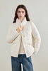 Women's 90% White Duck Down Jacket Autumn High Neck Windproof Fluffy Cocoon Silhouette Warm Outerwear