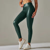 Women Black Pu Leather Pants High Waist Leather Sexy Leggings Trousers Warm Winter Leggings Fleece Trousers Women Thick Stretch