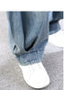 High waisted Oversized Loose Jeans Women's Streetwear Spring and Autumn Art Retro Casual Denim Lantern Pants Female