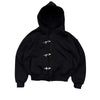 Vintage Zip Up Stand Collar Cargo Jacket Women Autumn Harajuku Long Sleeve Streetwear Pockets Drawstring Hem Coat Y2K Hoodle