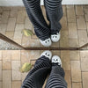 Women Panda Striped Pants Streetwear Harajuku Pantalones De Mujer Sweatpants Y2k Clothes Casual Japanese Kawaii