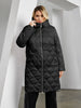 Women's Winter Jacket Plus Size Women Parka Long Thick Bio Down Jackets Hooded Diamond Quilted Coat Female Clothing