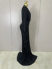 Sexy Deep V-Neck Long Sleeve Bodycon Long Dress Women Spring Elegant Evening Party Celebrate Cocktail Outfit Vestido
