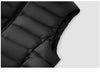 Women Down Vest Thermal Warmth Lightweight 90 Percent Down Fill Slim Fit Stand Collar Layering Solid Color
