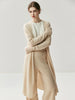 100% Cashmere Knitwear Women Long Cardigan Sweater Open Stitch Casual Simple Long Cardigan Coat Spring Autumn Winter Long Shawl