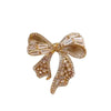 Rhinestone Flowers Imitation Pearl Brooches Women Sparkling Zircon Bowknot Brooch Pin Scarf Coat Suit Accessories Jewelry