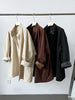 Temperament Short Trench For Women Lapel Single Breasted Solid Color Pockets Design Coat Spring Autumn 2Z2225